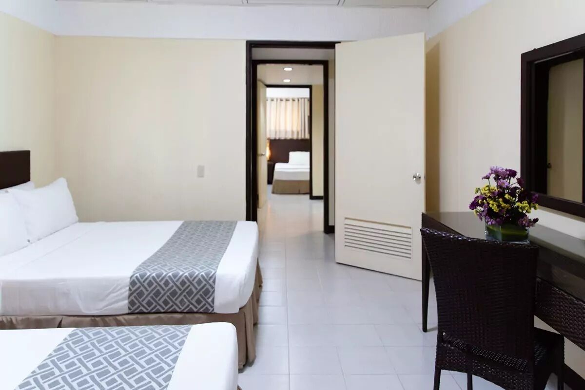 Minibar, draps fournis