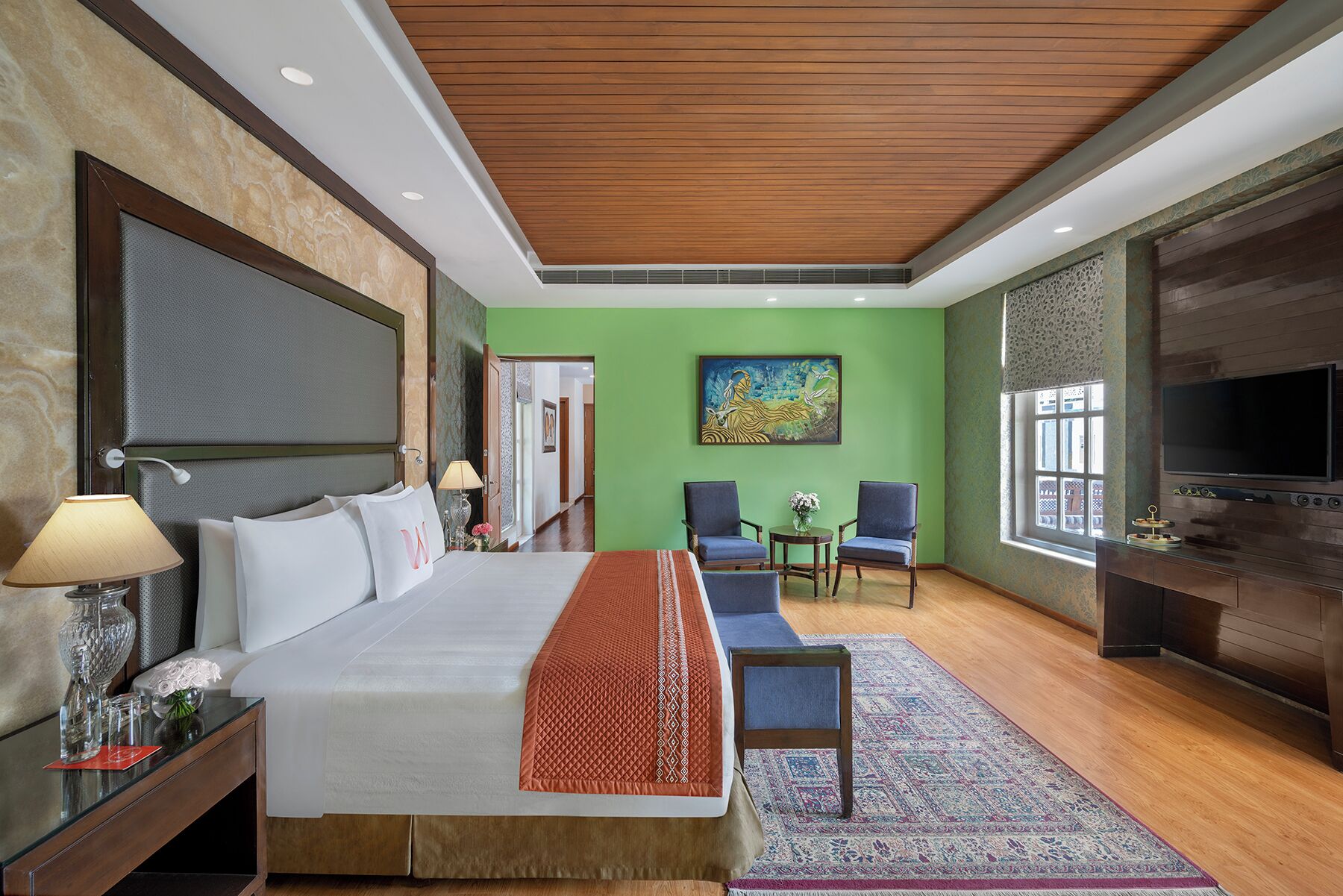 Suite, Multiple Beds (Villa) | Minibar, in-room safe, desk, laptop workspace