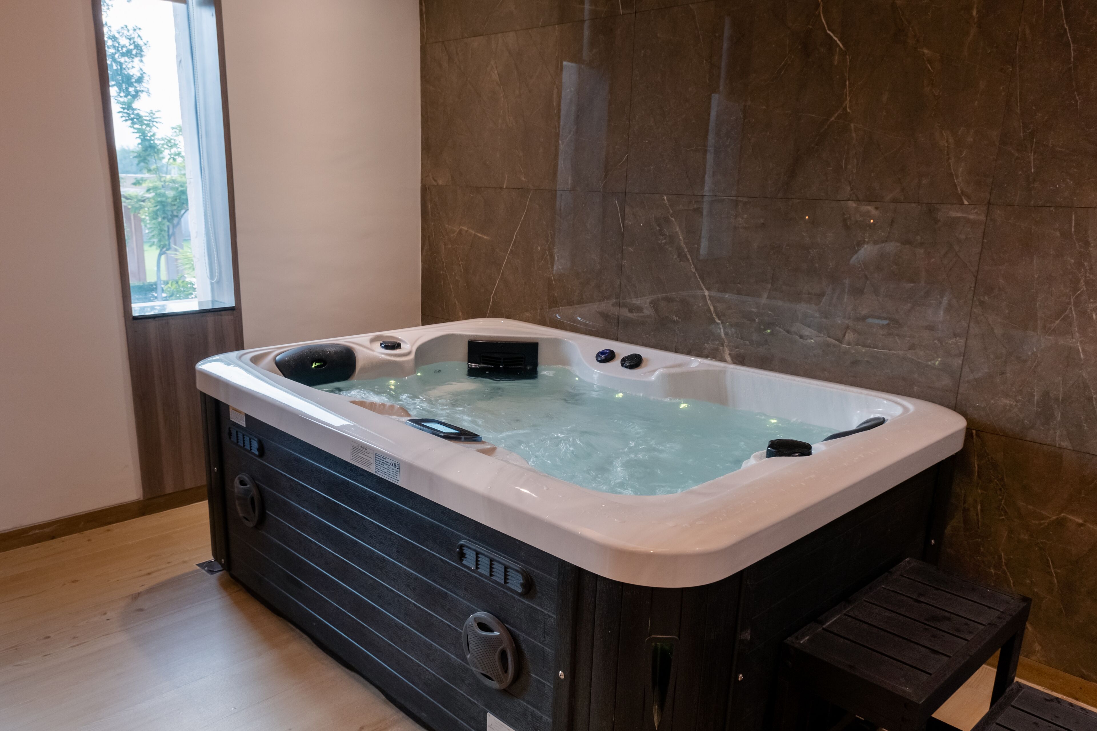 couples treatment room(s), steam room, body treatments, aromatherapy