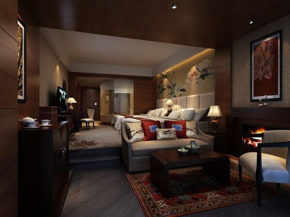 Soundproofing, bed sheets - Howard Johnson Tianyuan Resort Jiuzhaigou (Ngawa Autonomous Prefecture)