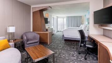 Pillow-top beds, desk, iron/ironing board, free WiFi