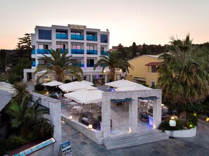 Khuôn viên nơi lưu trú