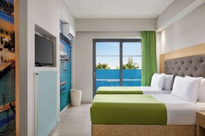 Standard Room, 2 Single Beds, Non Smoking | Premium bedding, pillow-top beds, in-room safe, desk - TRYP by Wyndham Corfu Dassia (Corfu)