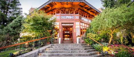 Entrée de l’hébergement