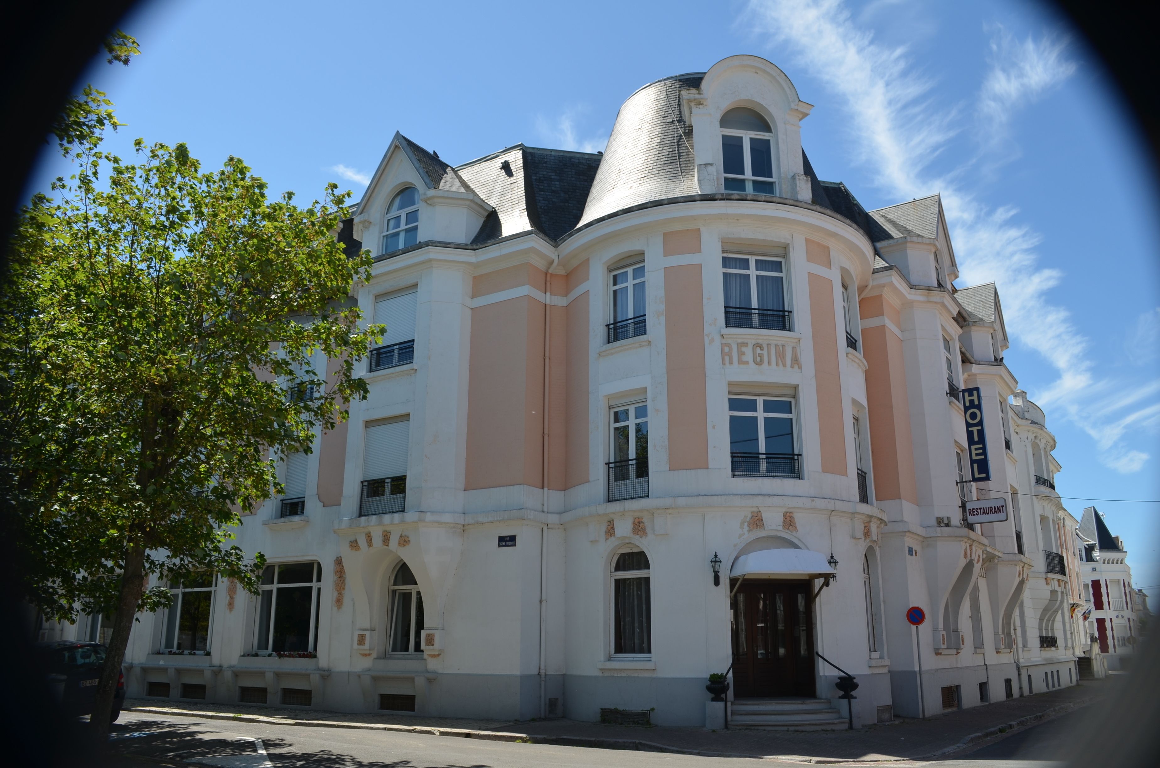 Façade de l’hébergement