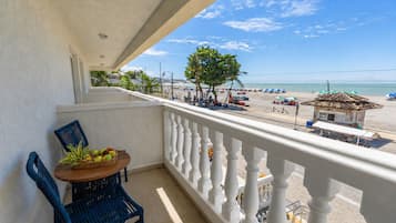 Superior Room, Balcony, Sea View | In-room safe, desk, laptop workspace, blackout drapes
