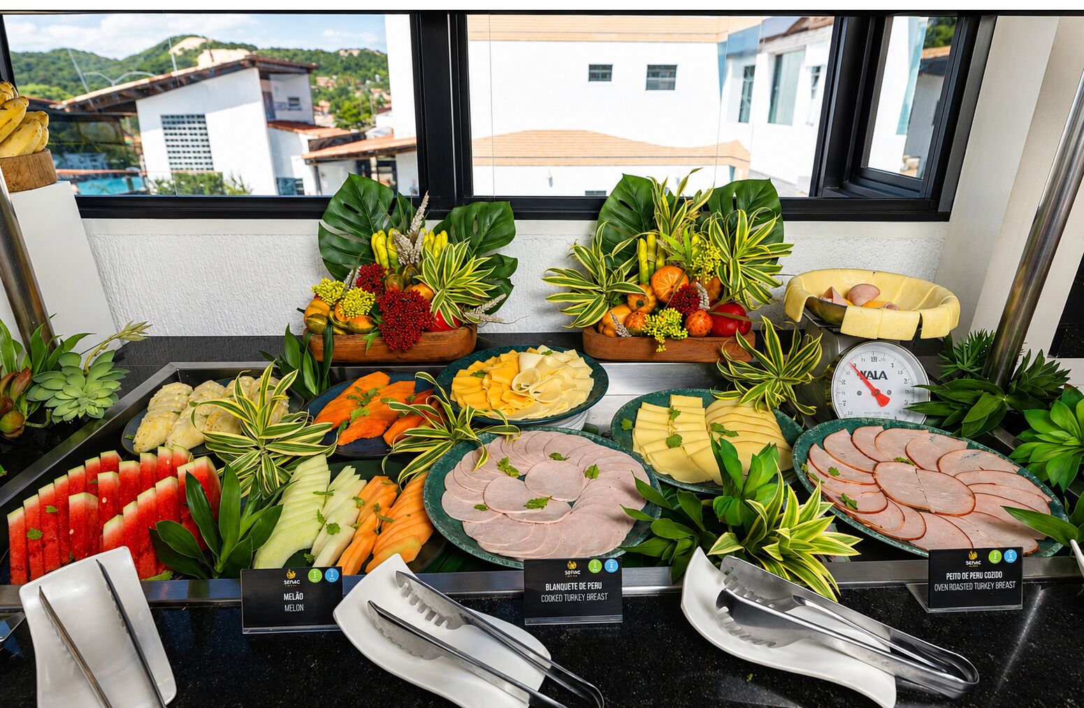 Breakfast buffet