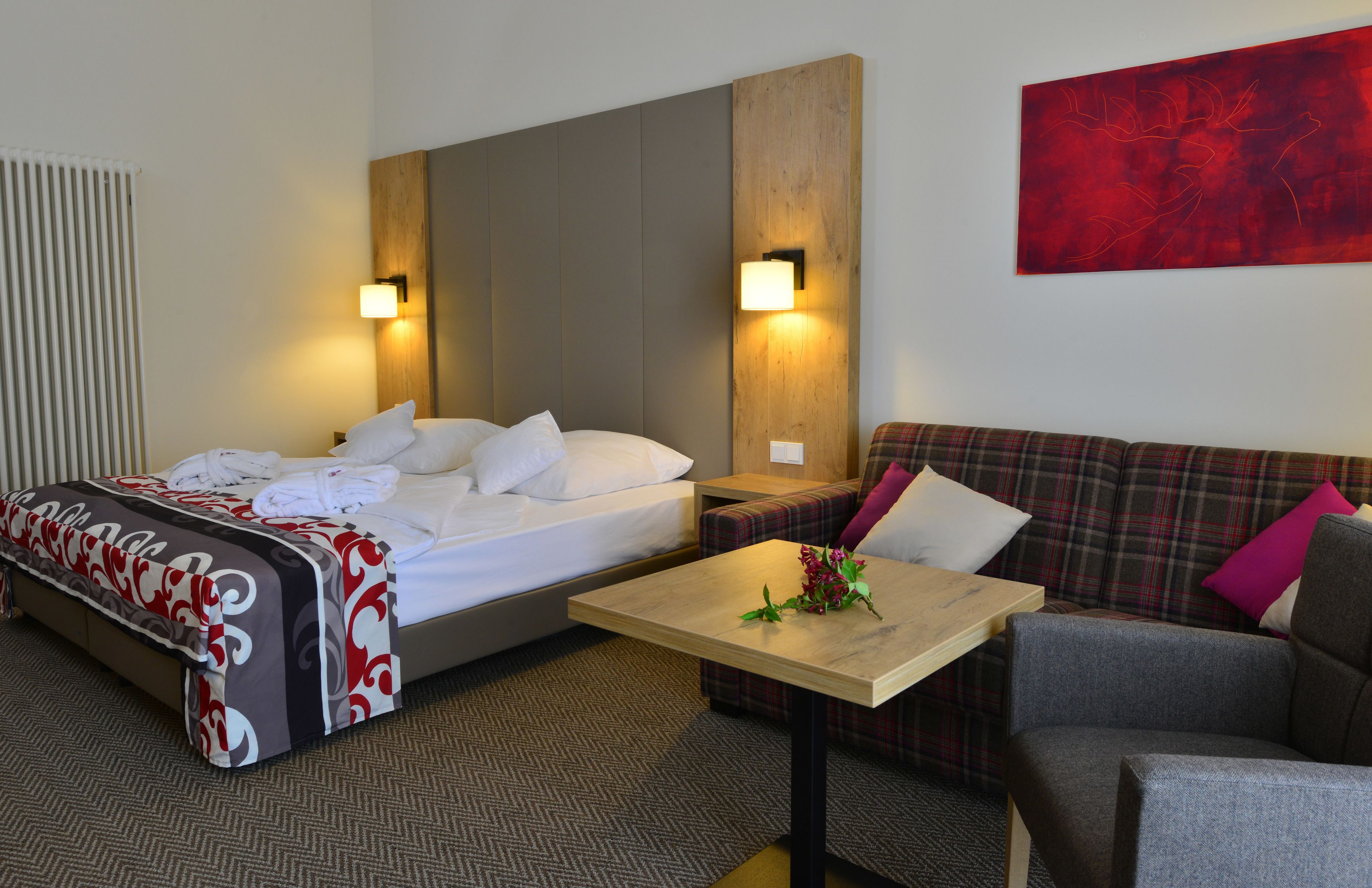 in-room safe, desk, soundproofing, free cots/infant beds