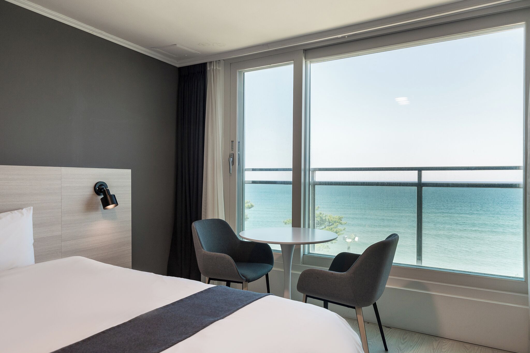 double room, ocean view (5th or 6th floor) | desk, laptop workspace, blackout curtains, soundproofing