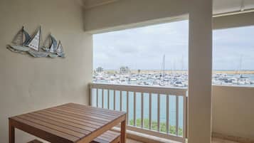 Suite, 1 Bedroom, Jetted Tub | Balcony view