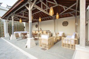 Sala de estar en el lobby