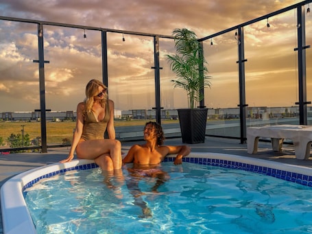 Piscina na cobertura