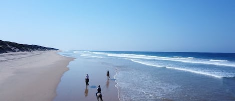 Privatstrand in der Nähe, Surfen/Bodyboarden, Kajakfahren