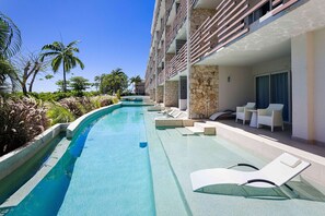 Suite, 1 King Bed, Pool View (Swim-Out Junior Suite) | View from room