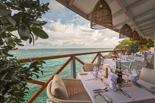 3 restaurants, breakfast, lunch, dinner served; Mediterranean cuisine