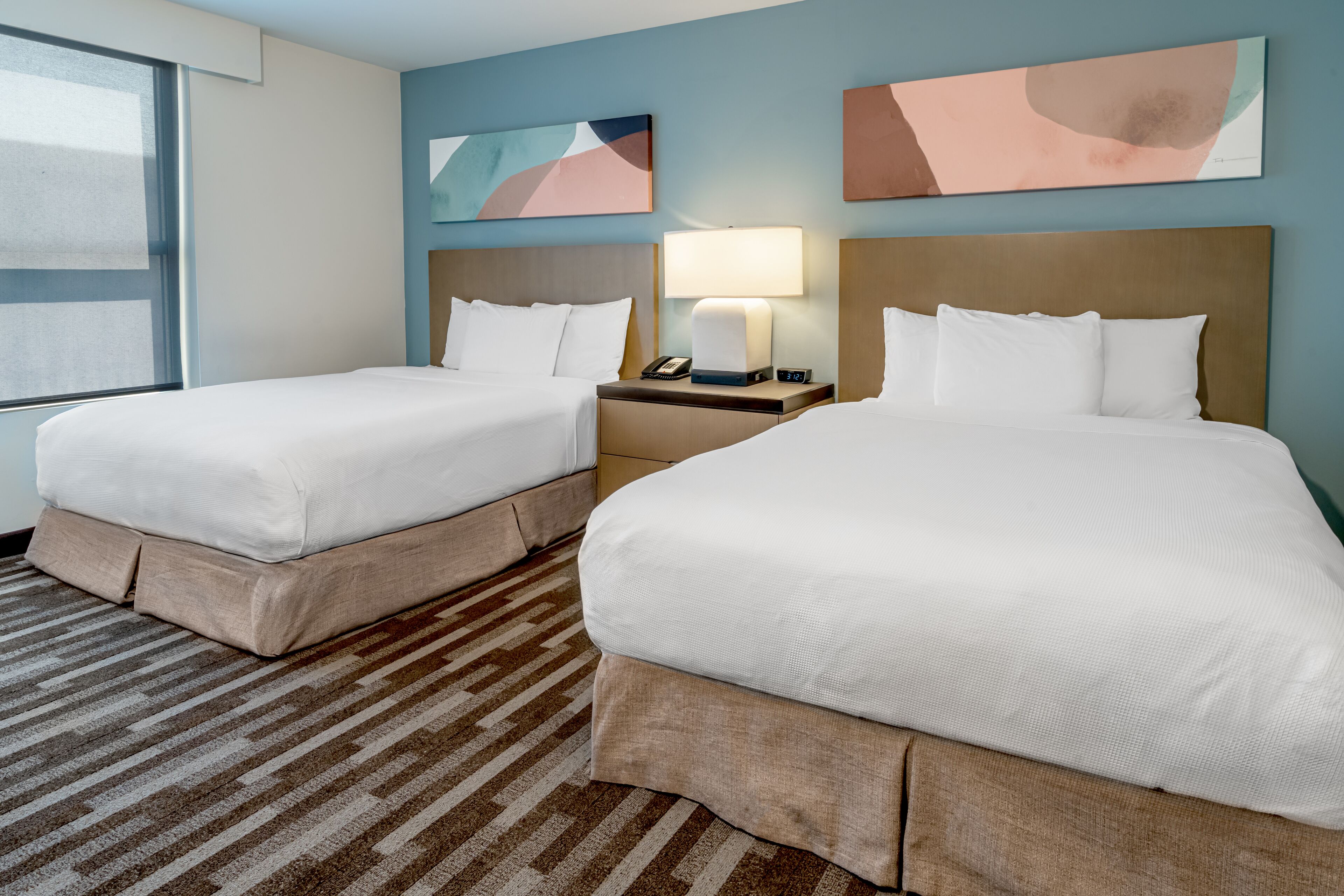 suite, 1 bedroom, accessible, bathtub | premium bedding, desk, iron/ironing board, free wifi