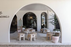 Entrée de l’hébergement