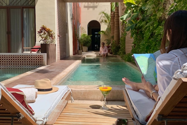 Alberca al aire libre