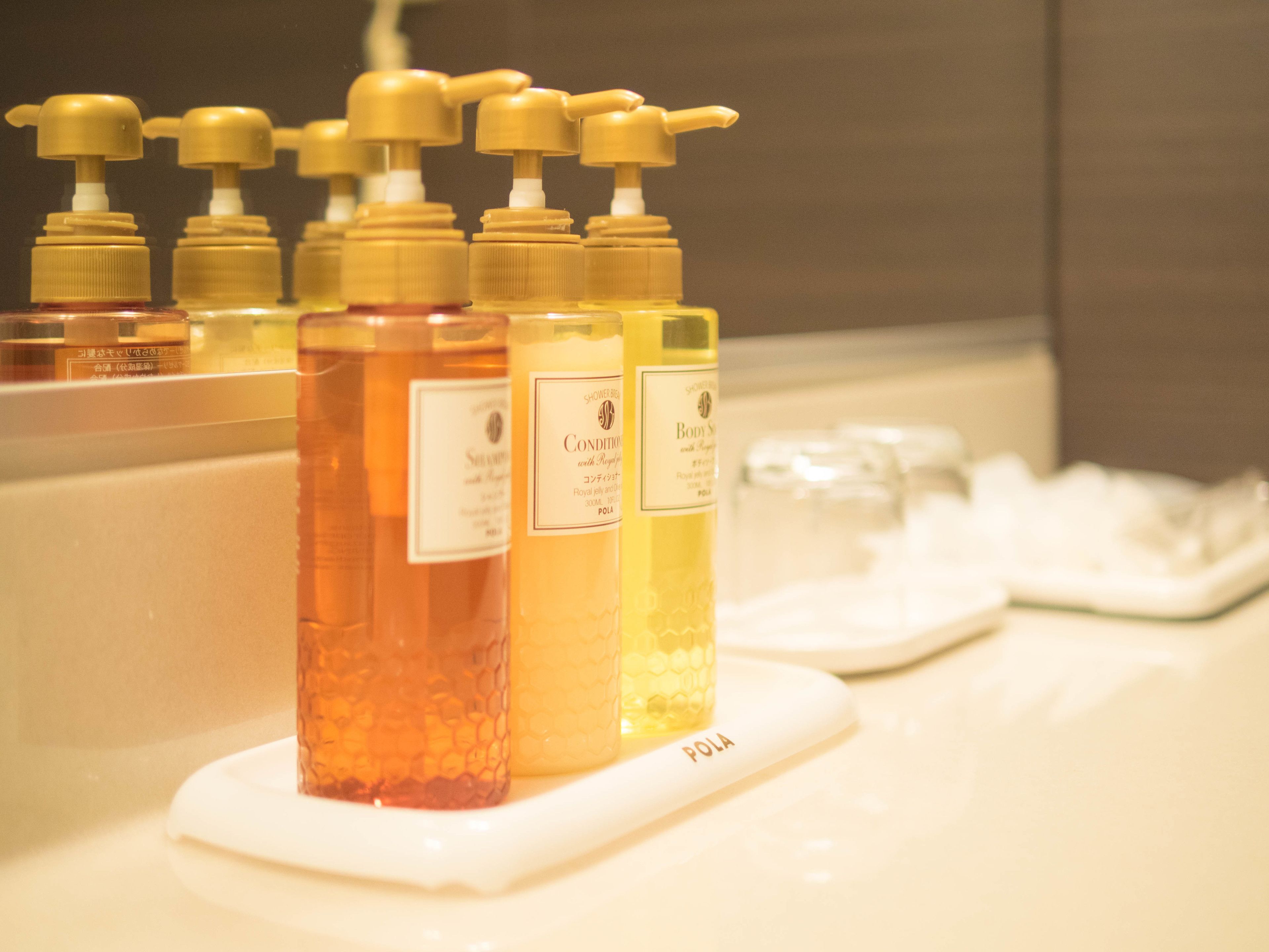 combined shower/bathtub, hair dryer, electronic bidet, towels