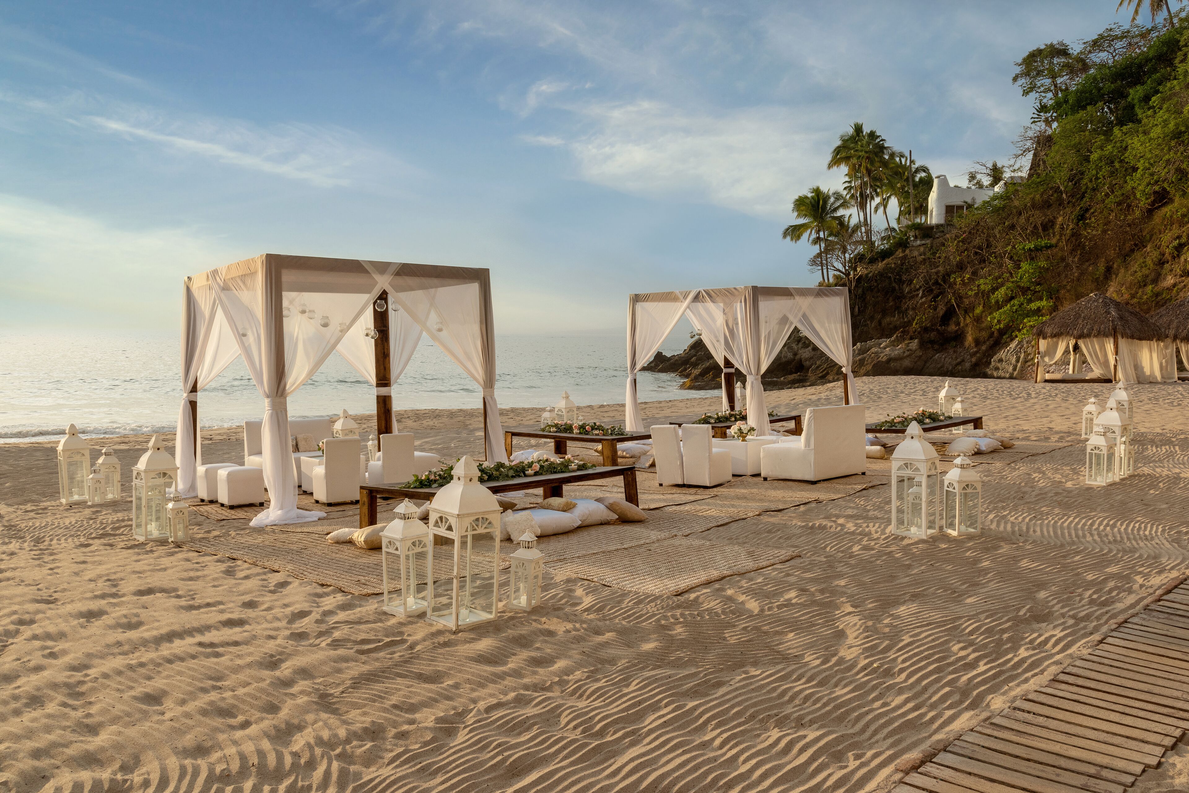 Espace mariage en plein air