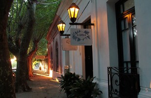 Entrada de la propiedad