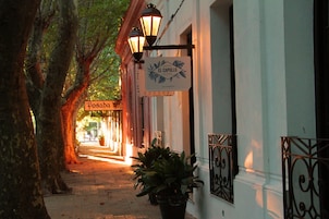 Entrada de la propiedad