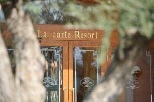 Entrada de la propiedad