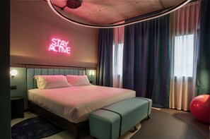 Sängtillbehör av högsta kvalitet, duntäcken, bäddmadrasser och minibar