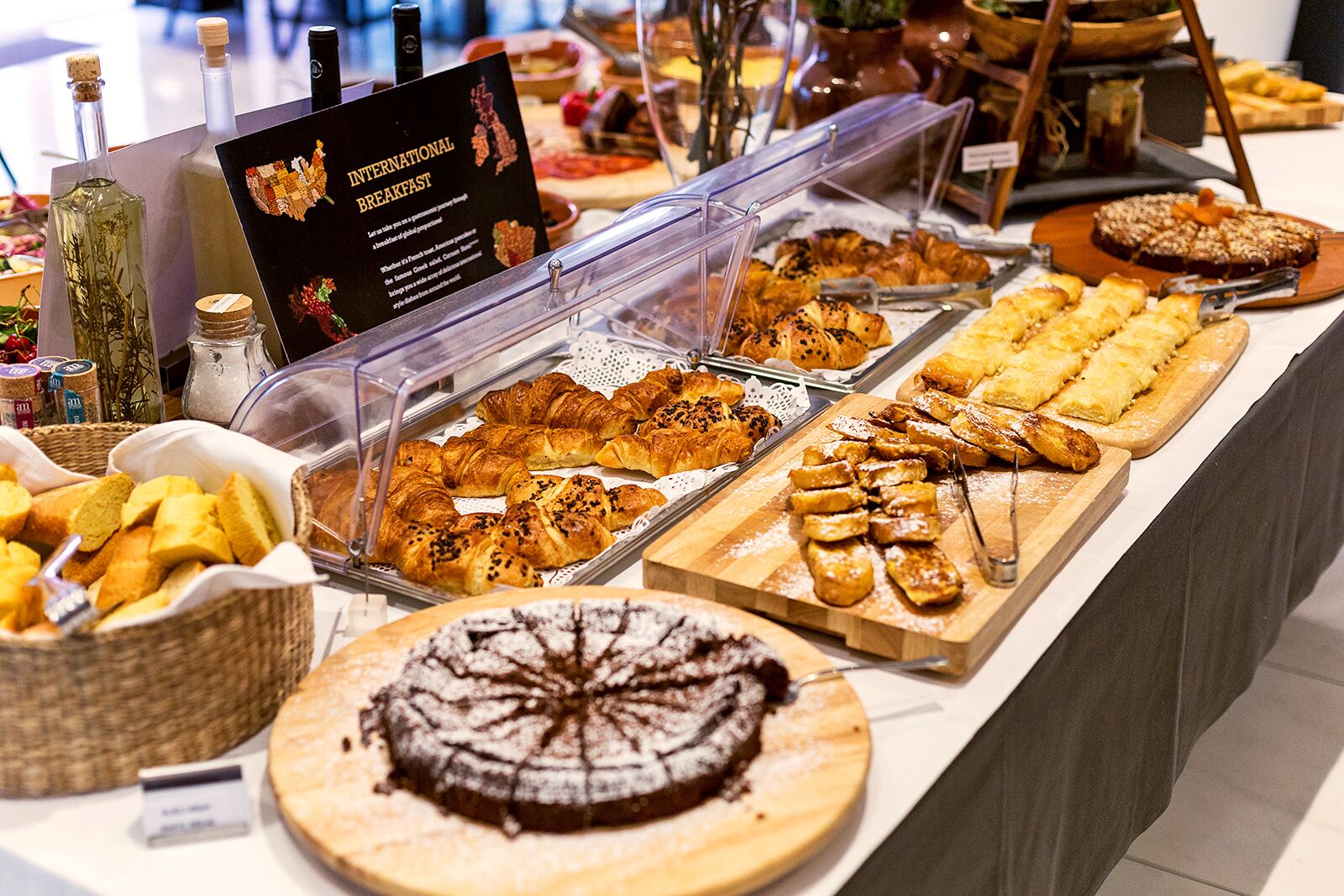 Free daily full breakfast