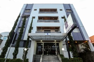 Fassade der Unterkunft