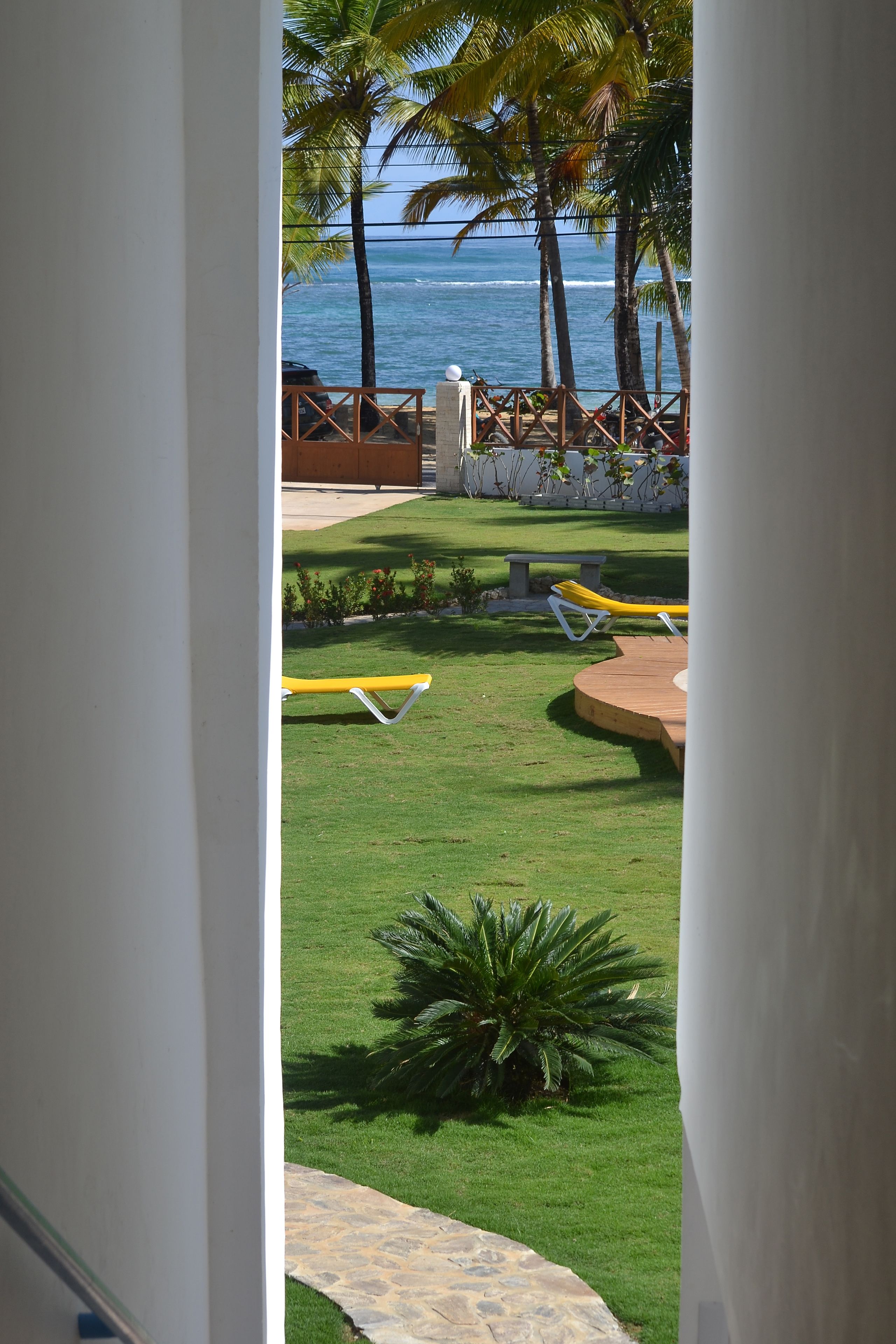 Vue depuis l’hébergement