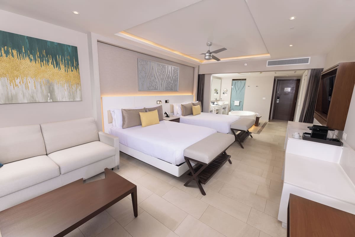 Literie de qualité supérieure, articles gratuits dans le mini-bar