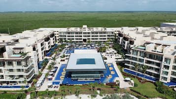 Uitzicht vanuit accommodatie