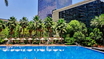 Indoor pool, outdoor pool