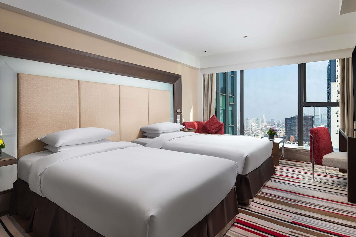 1 habitación y ropa de cama de alta calidad