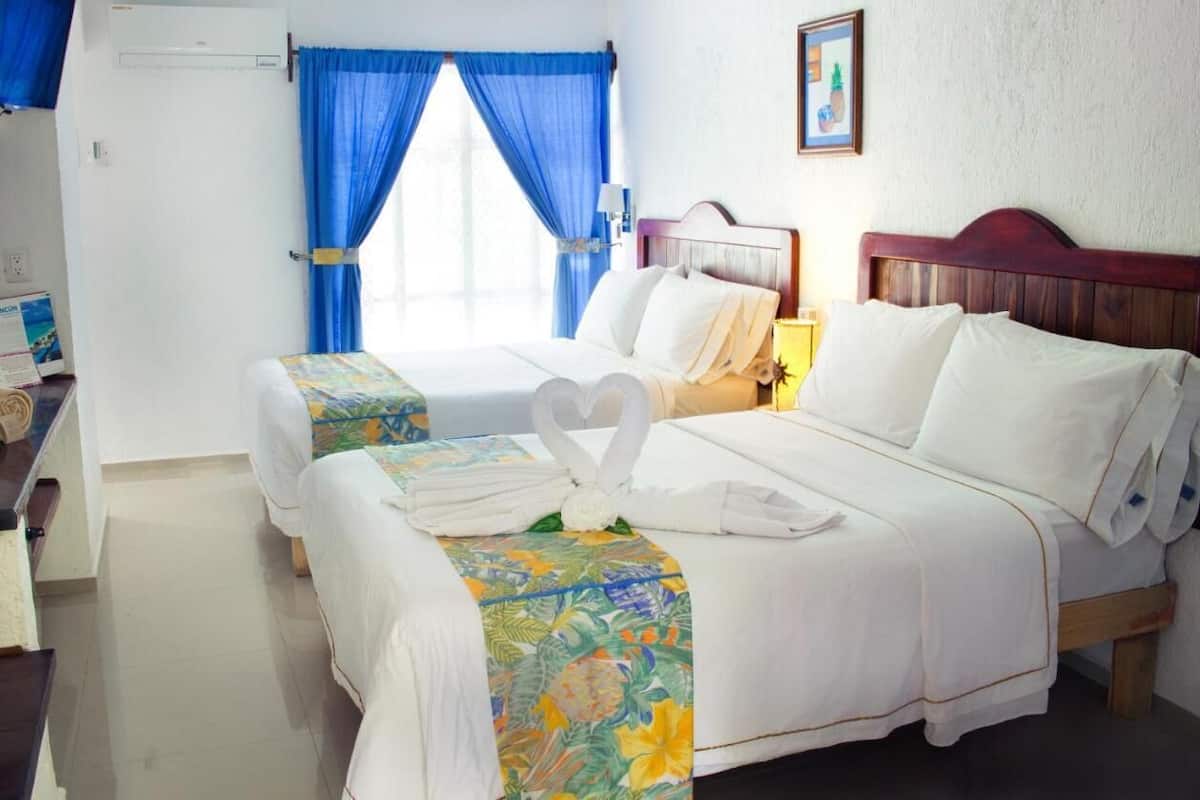 Down duvets, minibar, in-room safe, soundproofing