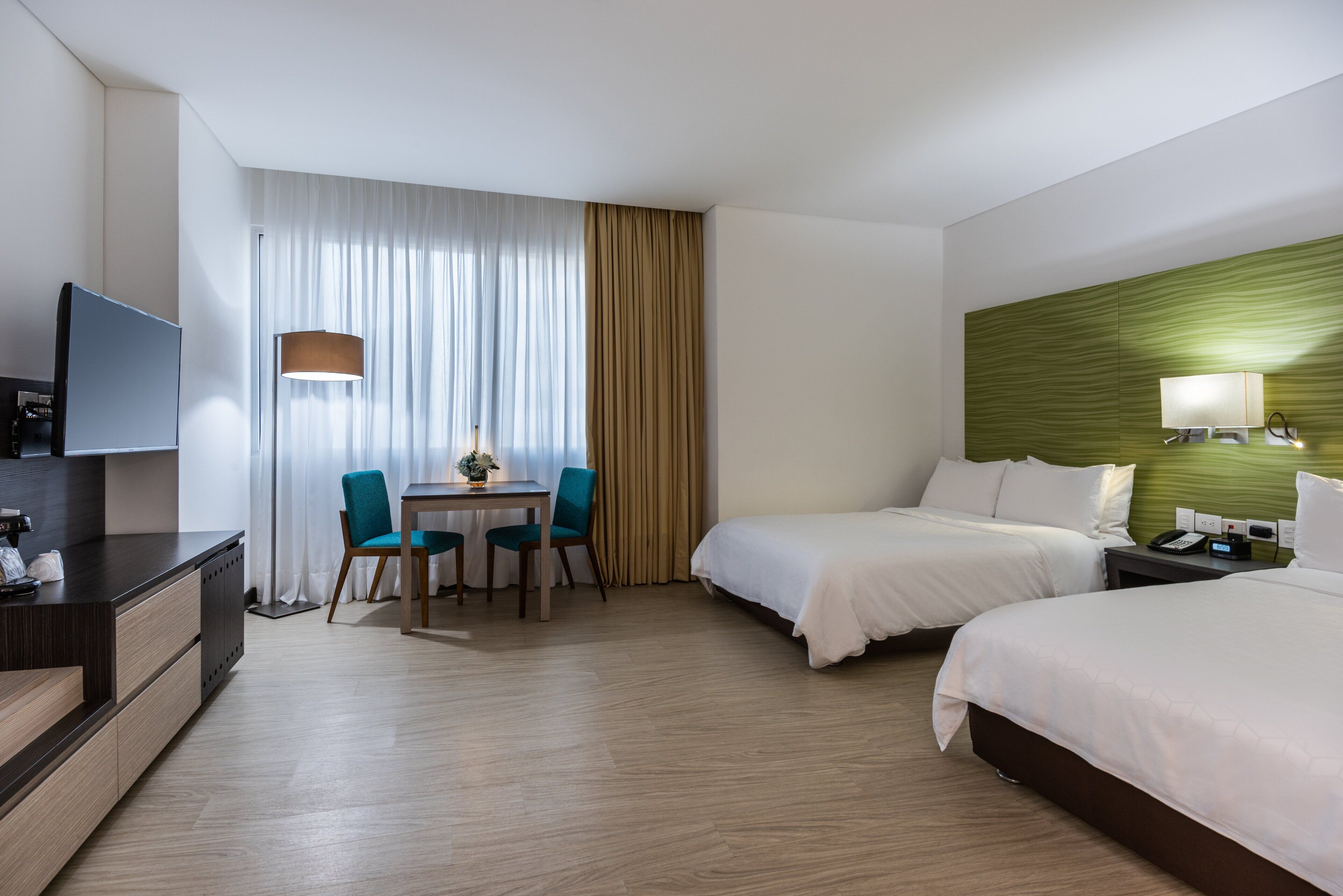 Standard Room, 2 Double Beds | Premium bedding, pillowtop beds, in-room safe, desk