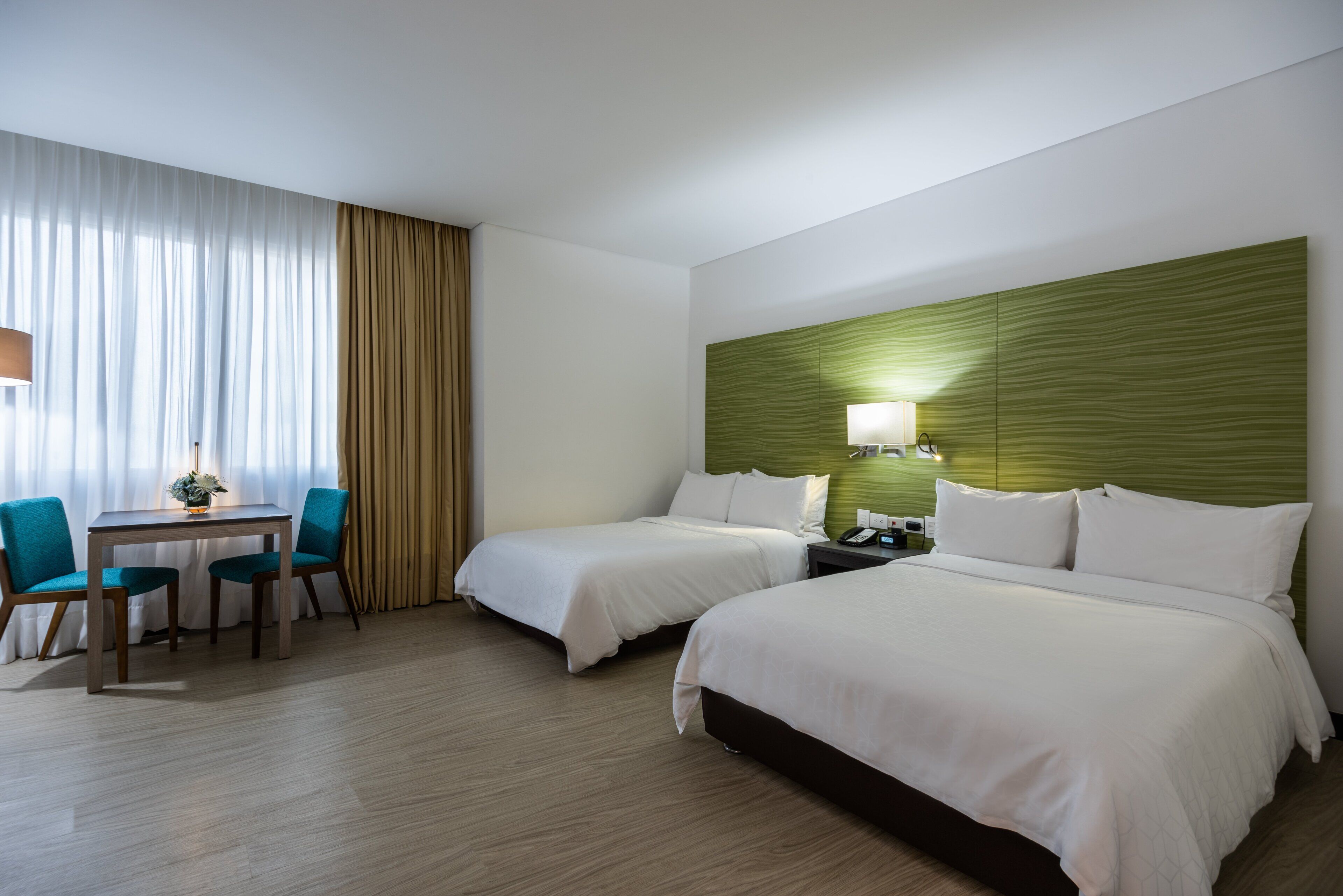 Standard Room, 2 Double Beds | Premium bedding, pillow-top beds, in-room safe, desk