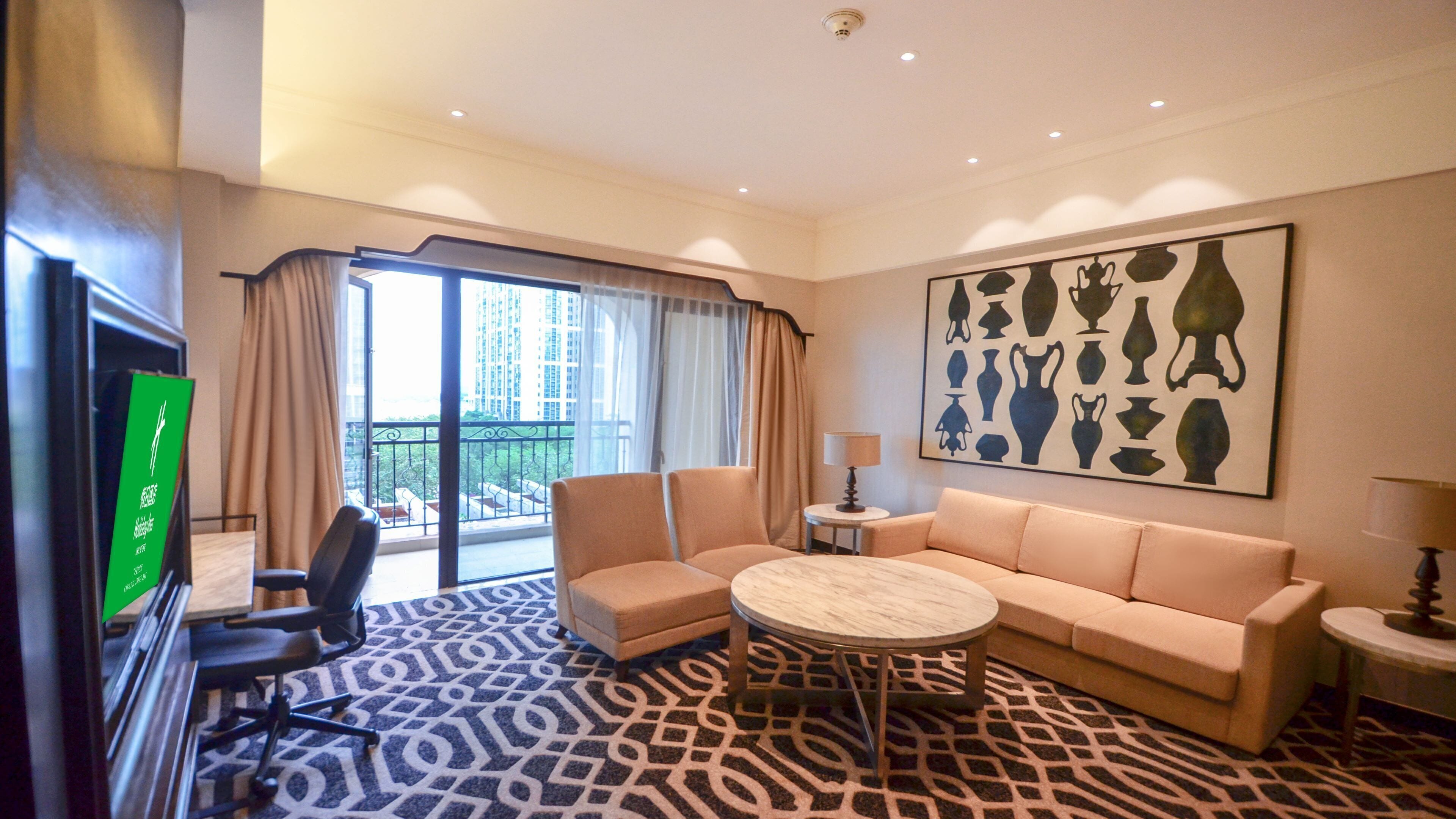 suite, 1 bedroom, balcony | 4 bedrooms, minibar, in-room safe, individually decorated