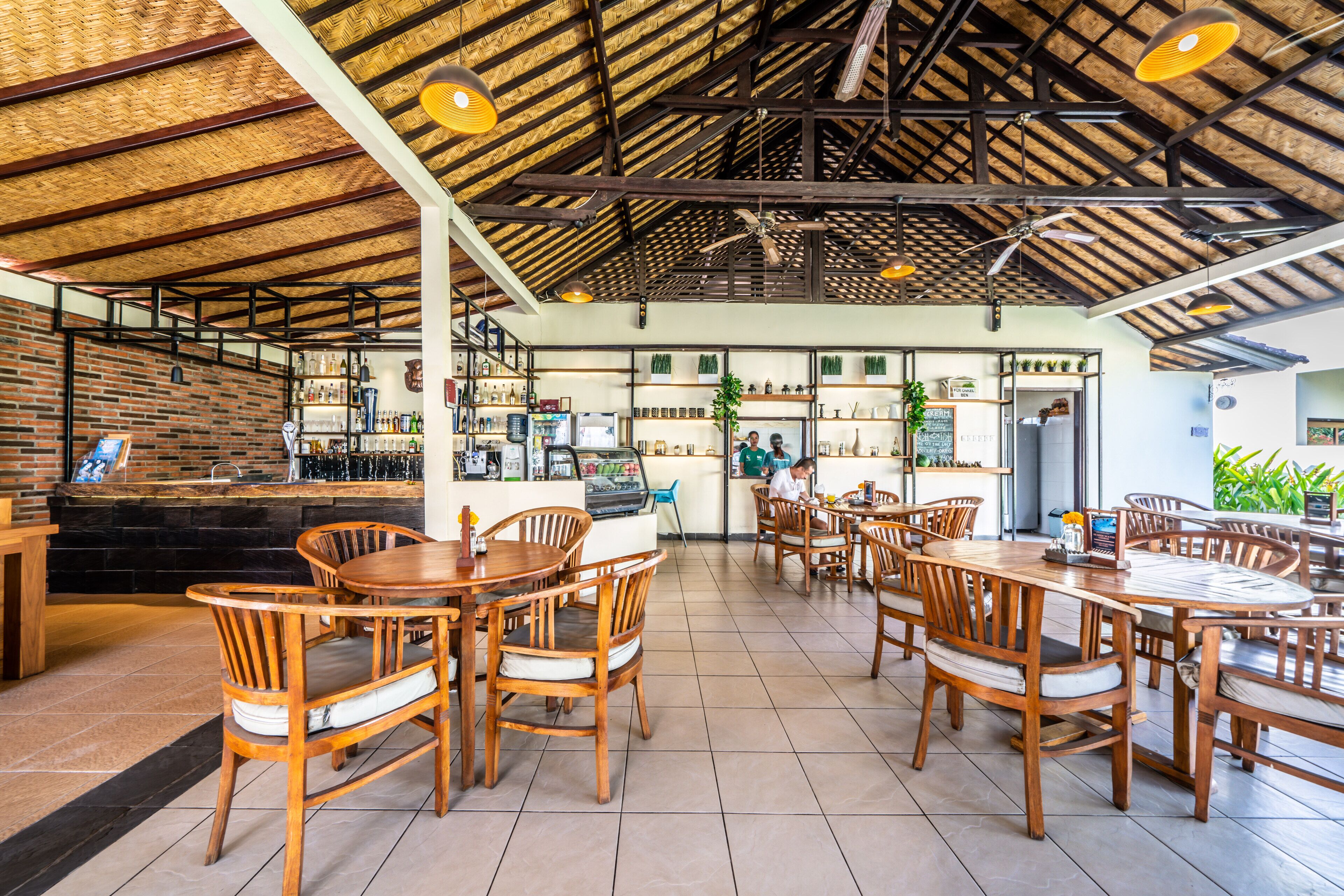 breakfast, lunch, dinner served; indonesian cuisine