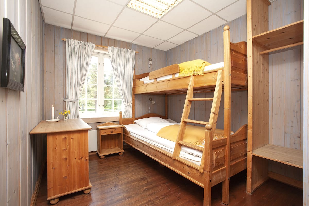 Economy Double Room (Gårdsrom) | Desk, free WiFi, bed sheets