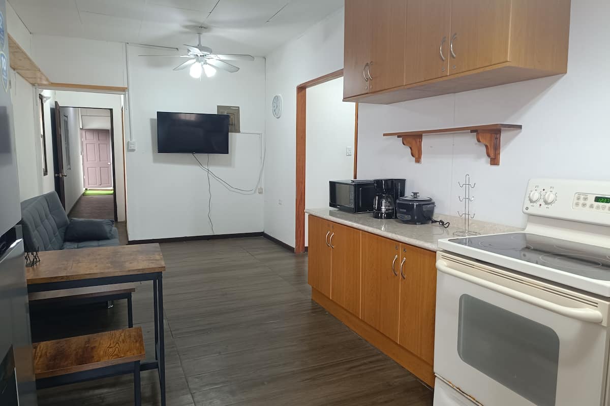 panoramic apartment | living area | plasma tv