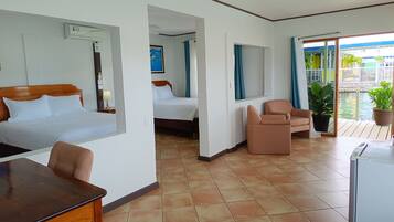 Suite, Balcony | 1 bedroom, bed sheets