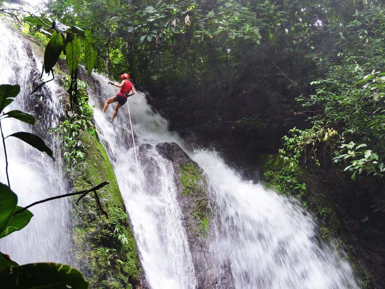 outdoor rock climbing