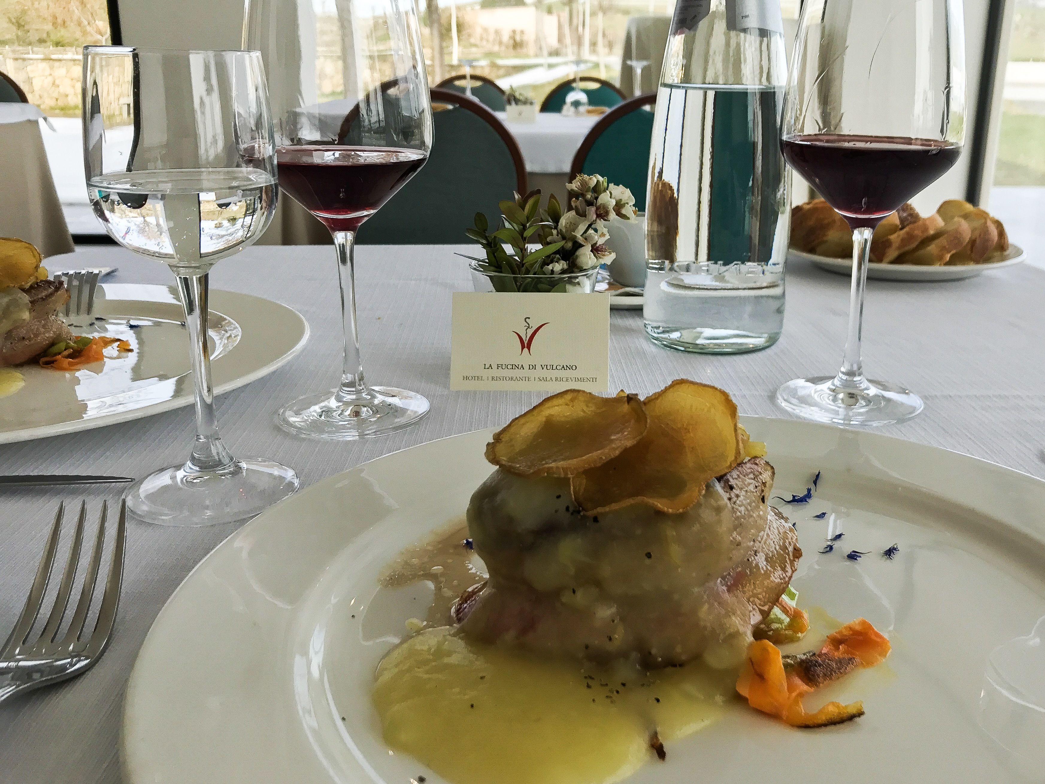 Lunch and dinner served