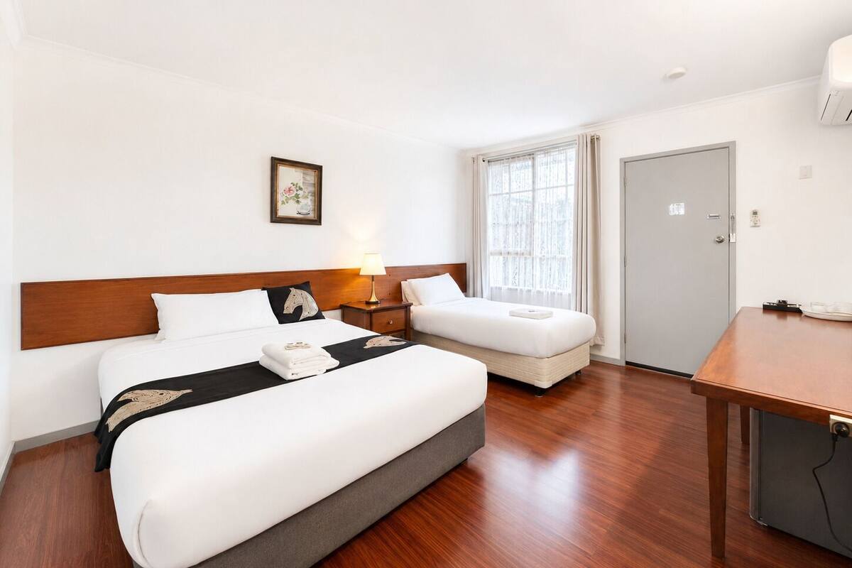 Standard Triple Room, 1 Bedroom | Hypo-allergenic bedding available, desk, laptop workspace