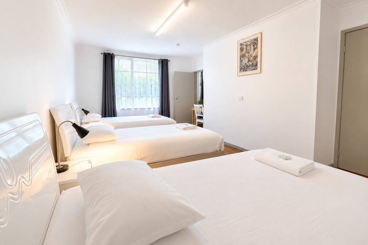 Standard Quadruple Room | Hypo-allergenic bedding available, desk, laptop workspace