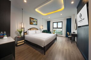 Executive Double or Twin Room, City View | 1 bedroom, premium bedding, down comforters, minibar - SQ HANG GAI HOTEL & SPA (Hanoi)