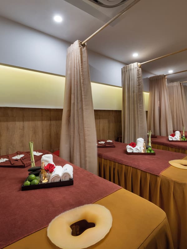 Sale per trattamenti di coppia, sauna, bagno turco