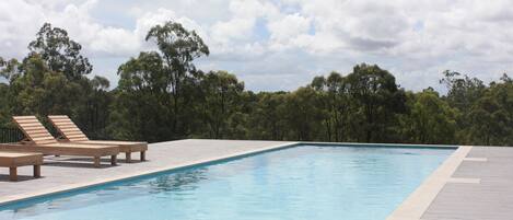 Seasonal outdoor pool